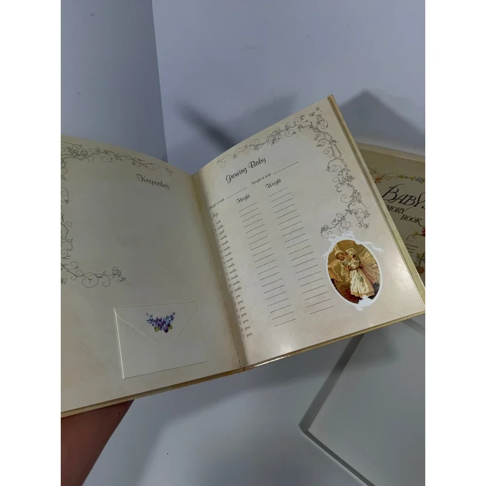Vintage 1985 Baby's Memory Book Philomel Books Keith Ivy Moseley Pop-Up